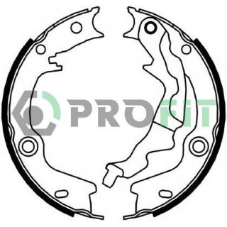 Stabdžių trinkelių komplektas PROFIT 5001-4046