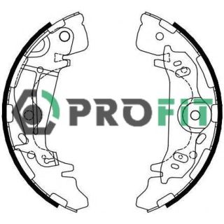 Stabdžių trinkelių komplektas PROFIT 5001-4085