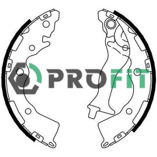 Stabdžių trinkelių komplektas PROFIT 5001-4086