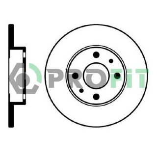 Stabdžių diskas PROFIT 5010-0140