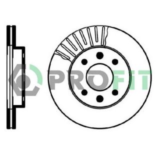 Stabdžių diskas PROFIT 5010-0158