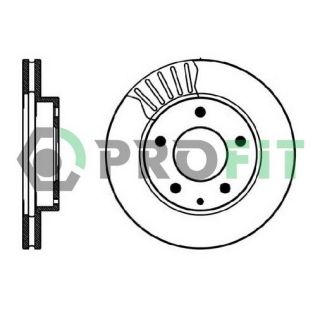 Stabdžių diskas PROFIT 5010-0496