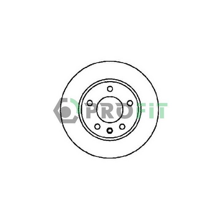 Stabdžių diskas PROFIT 5010-1311