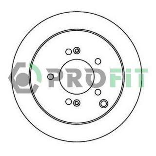 Stabdžių diskas PROFIT 5010-1493