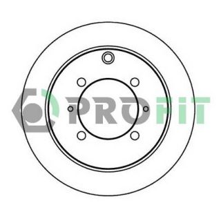 Stabdžių diskas PROFIT 5010-2006