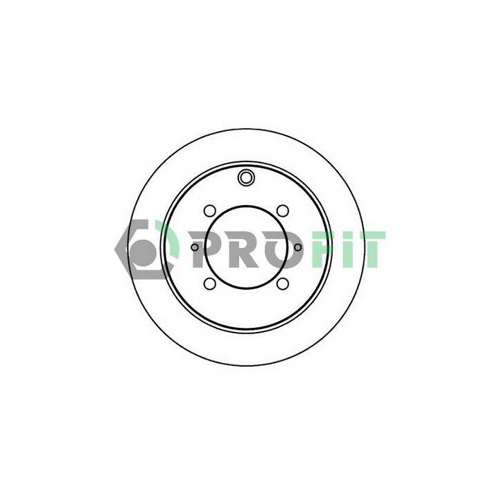 Stabdžių diskas PROFIT 5010-2006