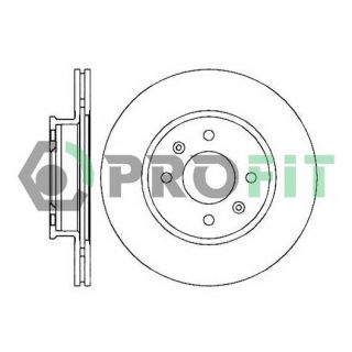 Stabdžių diskas PROFIT 5010-2016