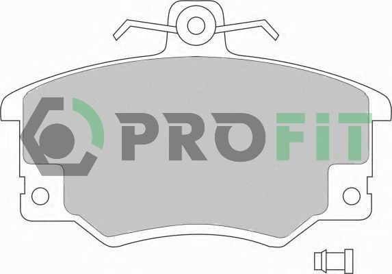 Stabdžių trinkelių rinkinys, diskinis stabdys PROFIT 5000-0370