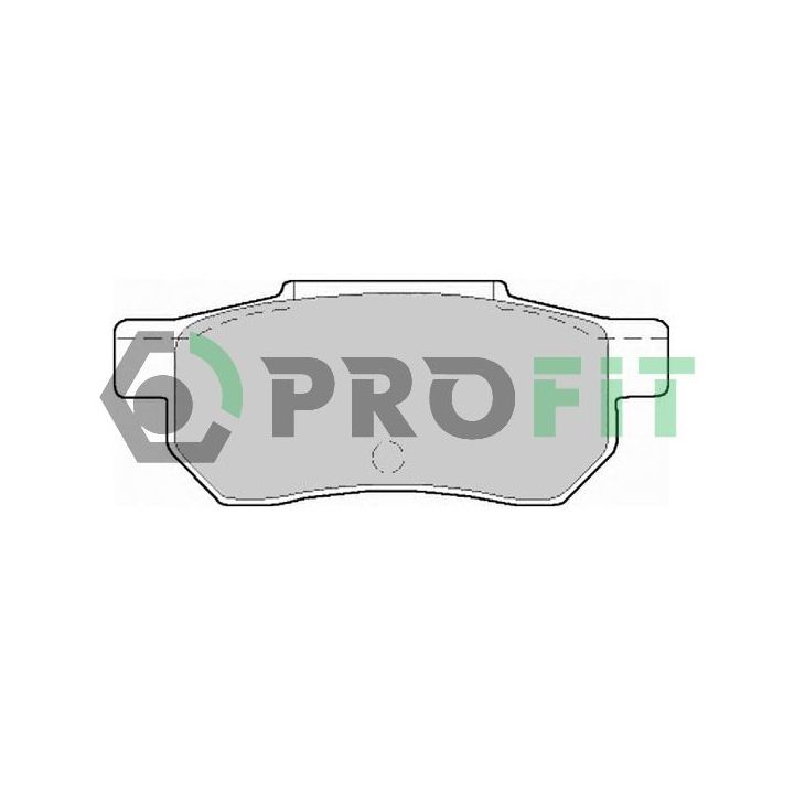 Stabdžių trinkelių rinkinys, diskinis stabdys PROFIT 5000-0621