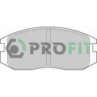 Stabdžių trinkelių rinkinys, diskinis stabdys PROFIT 5000-0759