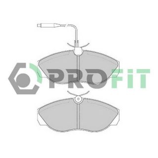 Stabdžių trinkelių rinkinys, diskinis stabdys PROFIT 5000-0967 C