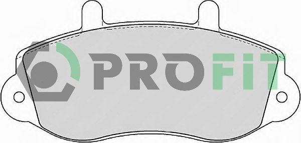 Stabdžių trinkelių rinkinys, diskinis stabdys PROFIT 5000-1292