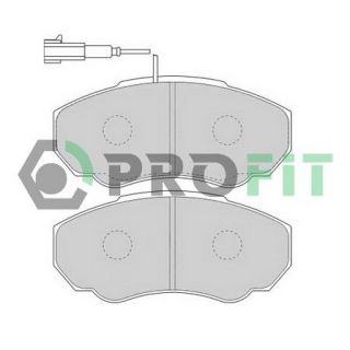 Stabdžių trinkelių rinkinys, diskinis stabdys PROFIT 5000-1478