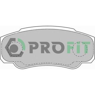 Stabdžių trinkelių rinkinys, diskinis stabdys PROFIT 5000-1480