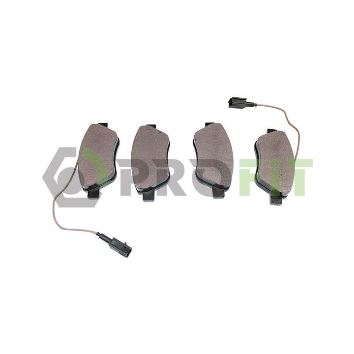 Stabdžių trinkelių rinkinys, diskinis stabdys PROFIT 5000-1946