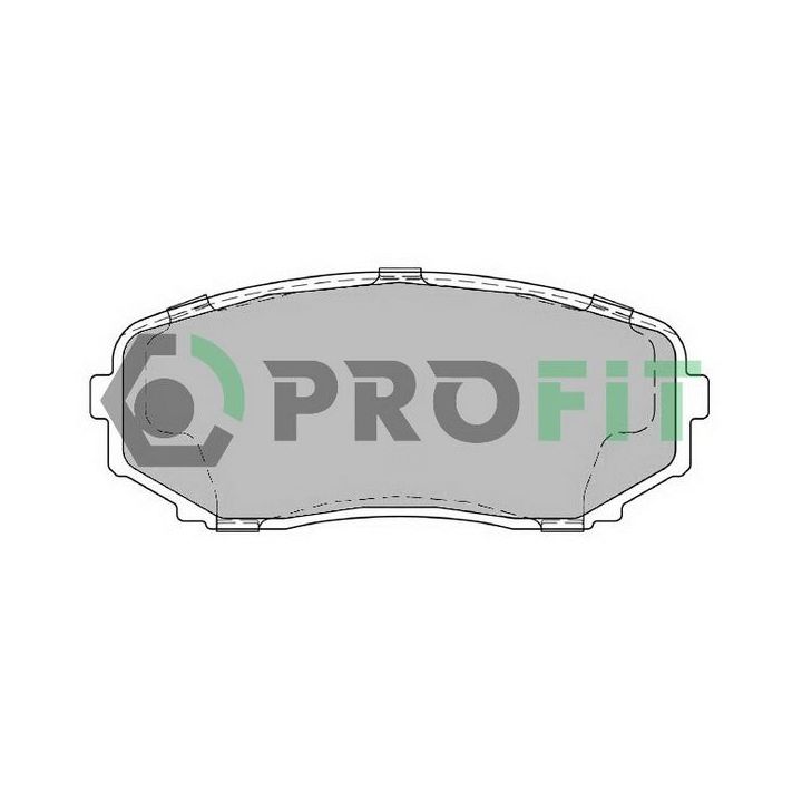 Stabdžių trinkelių rinkinys, diskinis stabdys PROFIT 5000-2019