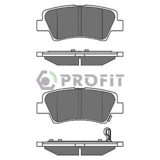 Stabdžių trinkelių rinkinys, diskinis stabdys PROFIT 5000-2023