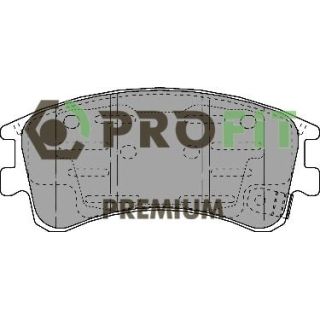 Stabdžių trinkelių rinkinys, diskinis stabdys PROFIT 5005-1619