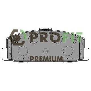 Stabdžių trinkelių rinkinys, diskinis stabdys PROFIT 5005-1721