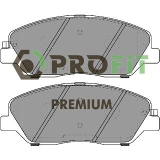 Stabdžių trinkelių rinkinys, diskinis stabdys PROFIT 5005-2018