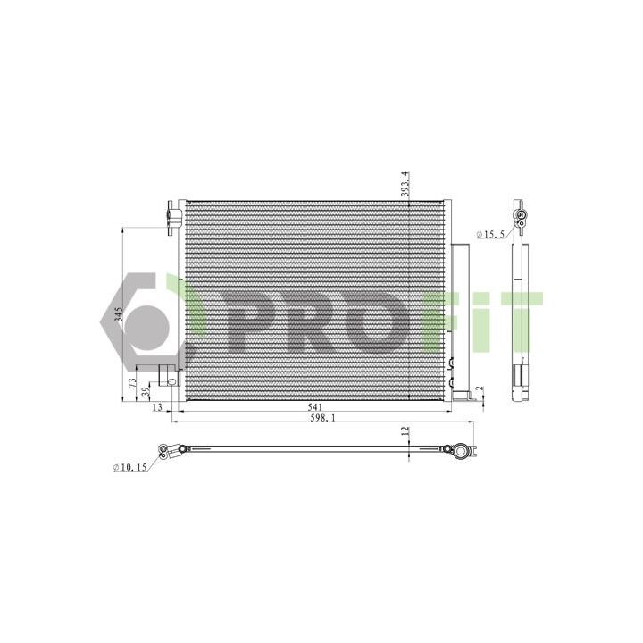 Kondensatorius, oro kondicionierius PROFIT 1770-0099
