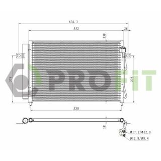 Kondensatorius, oro kondicionierius PROFIT 1770-0142