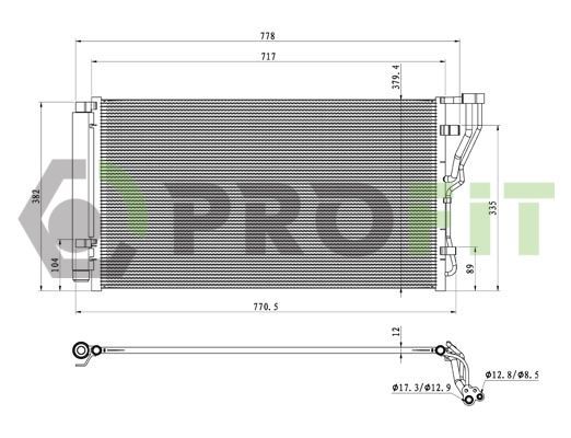 Kondensatorius, oro kondicionierius PROFIT 1770-0147