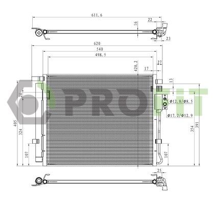 Kondensatorius, oro kondicionierius PROFIT 1770-0149