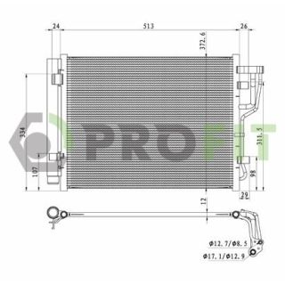 Kondensatorius, oro kondicionierius PROFIT 1770-0154