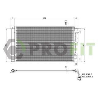 Kondensatorius, oro kondicionierius PROFIT 1770-0157