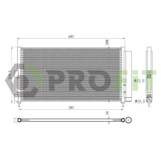Kondensatorius, oro kondicionierius PROFIT 1770-0184