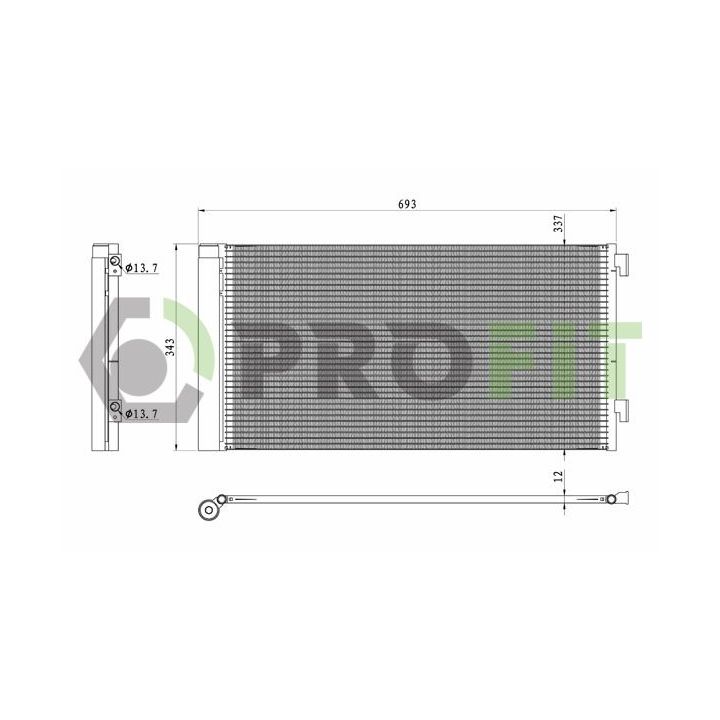 Kondensatorius, oro kondicionierius PROFIT 1770-0317