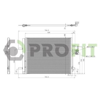 Kondensatorius, oro kondicionierius PROFIT 1770-0431