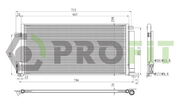 Kondensatorius, oro kondicionierius PROFIT 1770-0525