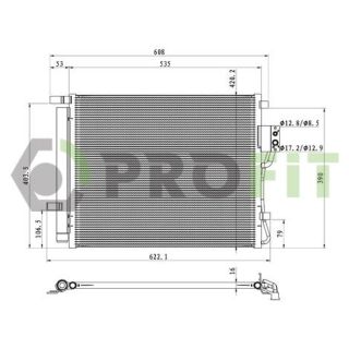 Kondensatorius, oro kondicionierius PROFIT 1770-0527