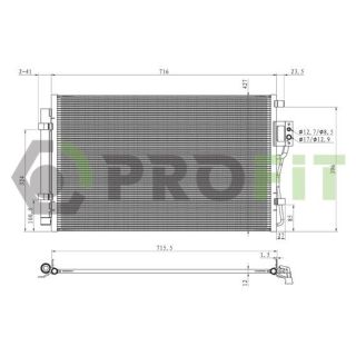 Kondensatorius, oro kondicionierius PROFIT 1770-0528