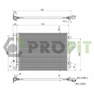 Kondensatorius, oro kondicionierius PROFIT 1770-0530