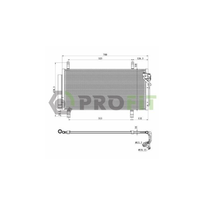 Kondensatorius, oro kondicionierius PROFIT 1770-0535