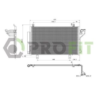 Kondensatorius, oro kondicionierius PROFIT 1770-0536