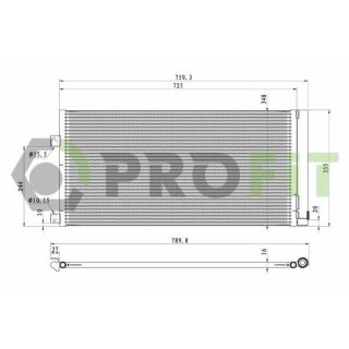 Kondensatorius, oro kondicionierius PROFIT 1770-0540