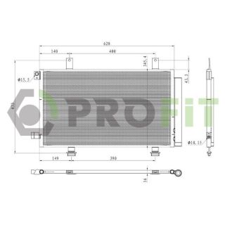 Kondensatorius, oro kondicionierius PROFIT 1770-0542
