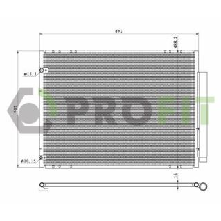 Kondensatorius, oro kondicionierius PROFIT 1770-0545