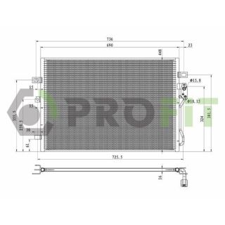 Kondensatorius, oro kondicionierius PROFIT 1770-6001