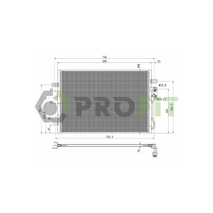 Kondensatorius, oro kondicionierius PROFIT 1770-6001