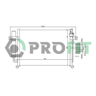 Kondensatorius, oro kondicionierius PROFIT PR 1303C1