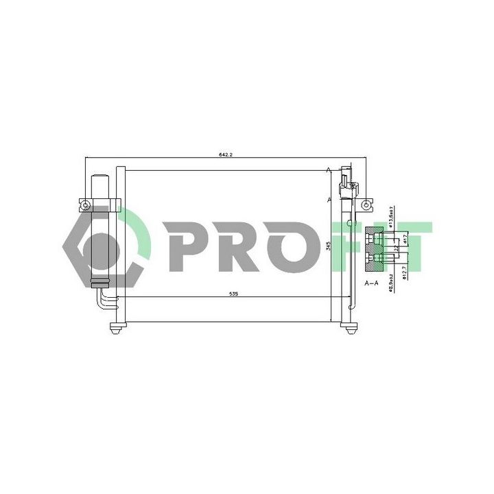 Kondensatorius, oro kondicionierius PROFIT PR 1303C1