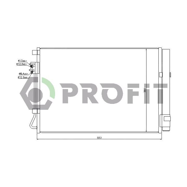 Kondensatorius, oro kondicionierius PROFIT PR 1310C1
