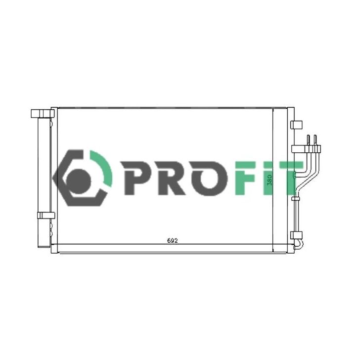 Kondensatorius, oro kondicionierius PROFIT PR 1311C3
