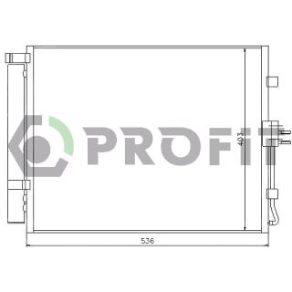 Kondensatorius, oro kondicionierius PROFIT PR 1312C3