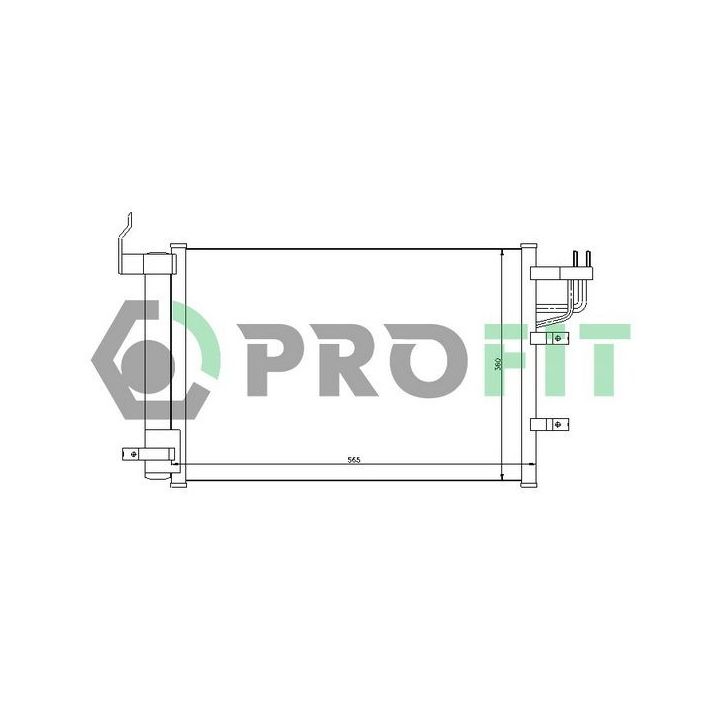 Kondensatorius, oro kondicionierius PROFIT PR 1401C1